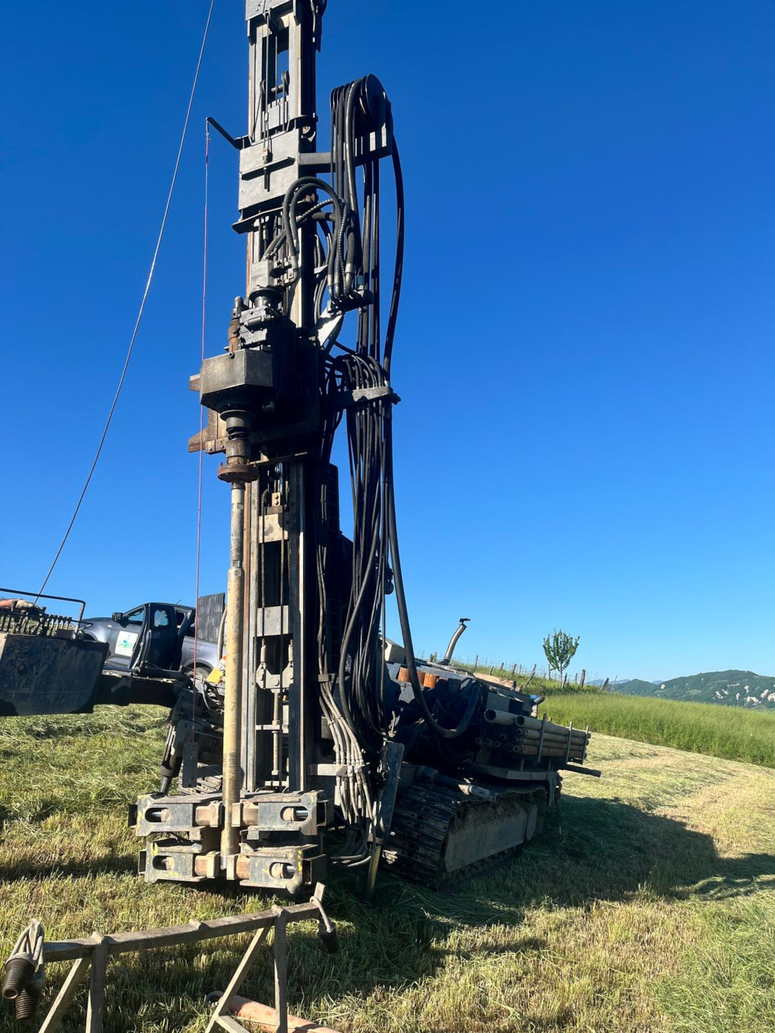Carotaggi geognostici presso Voltre (Fc)